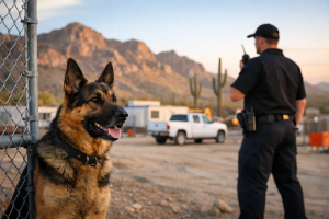 Are Guard Dogs Good Security for Arizona Sites?