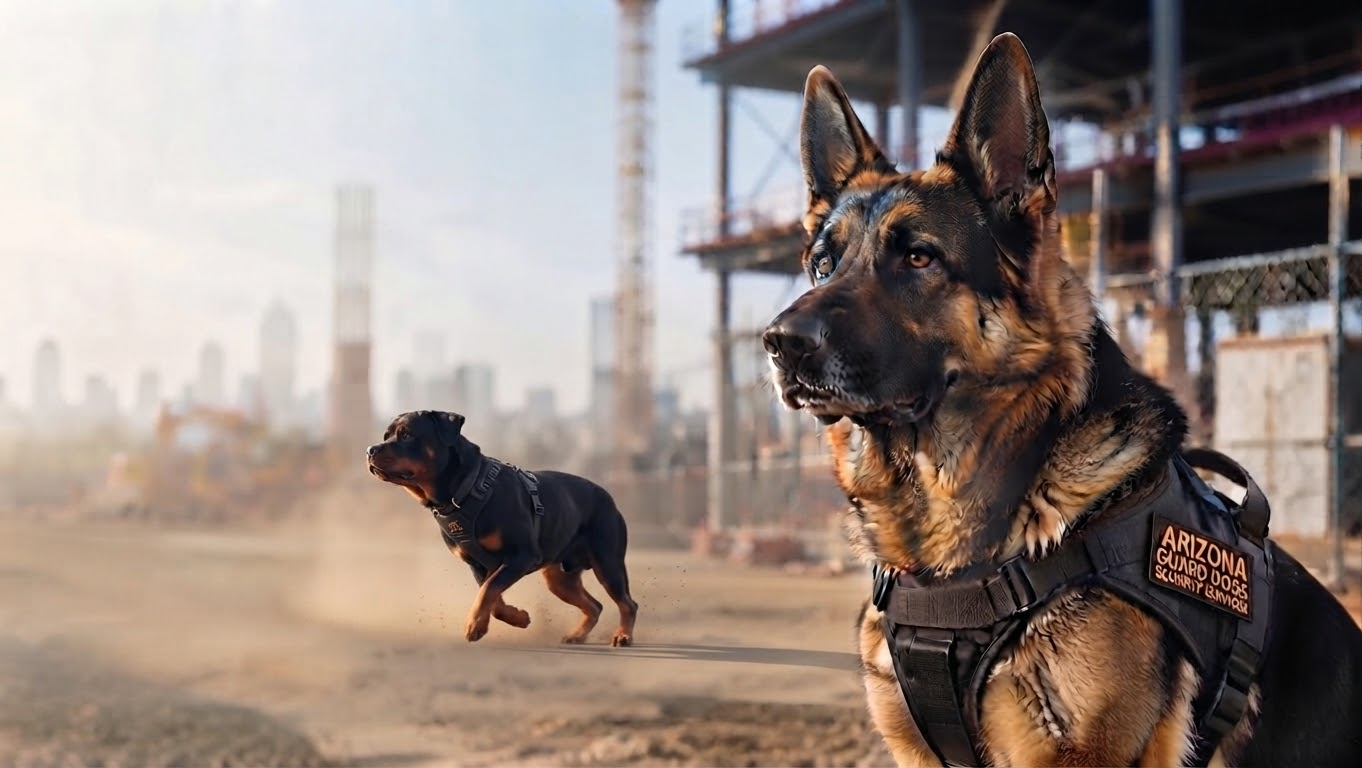 Arizona Guard Dogs professional German Shepherd security dog