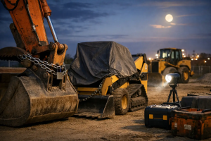 How to Protect Construction Equipment Overnight