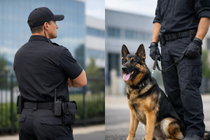 Unarmed Guards vs K9 Teams for Safer Sites