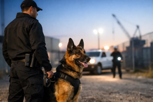 Why Dog Handler Security Teams Stop Site Crime